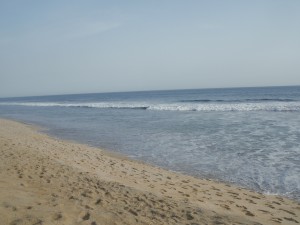 the Atlantic Ocean near the Compound